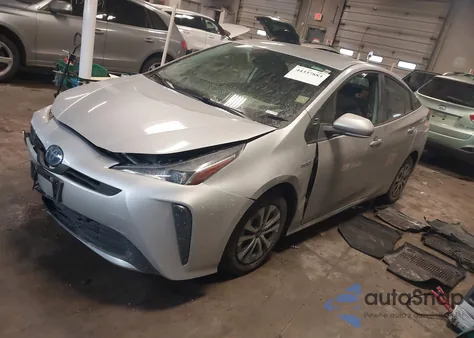 2022 Toyota Prius L из США, поврежденный, VIN JTDKAMFU4N3175560
